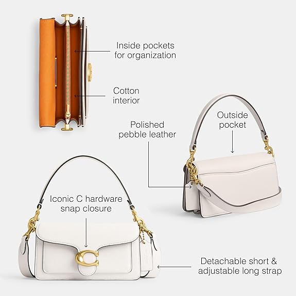 TABBY SHOULDER BAG 20 - WHITE