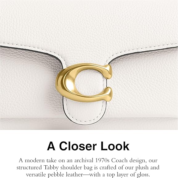 TABBY SHOULDER BAG 20 - WHITE