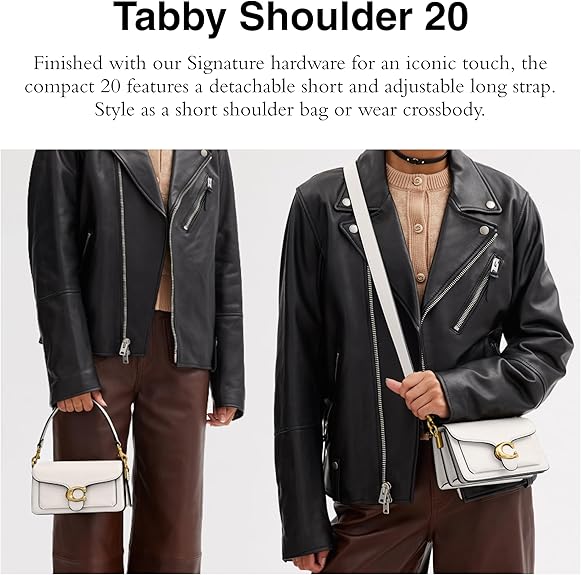 TABBY SHOULDER BAG 20 - WHITE