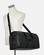 Venturer Bag In Signature Canvas - Gunmetal/Charcoal/Black