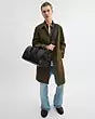 Venturer Bag In Signature Canvas - Gunmetal/Charcoal/Black