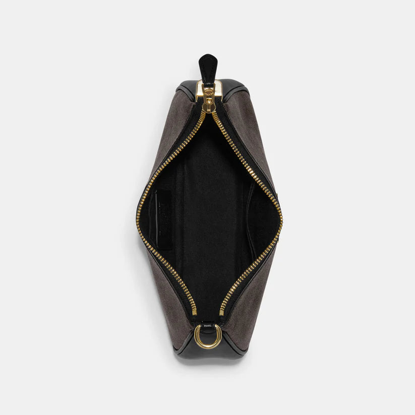Teri Shoulder Bag In Signature Canvas - Brown Black
