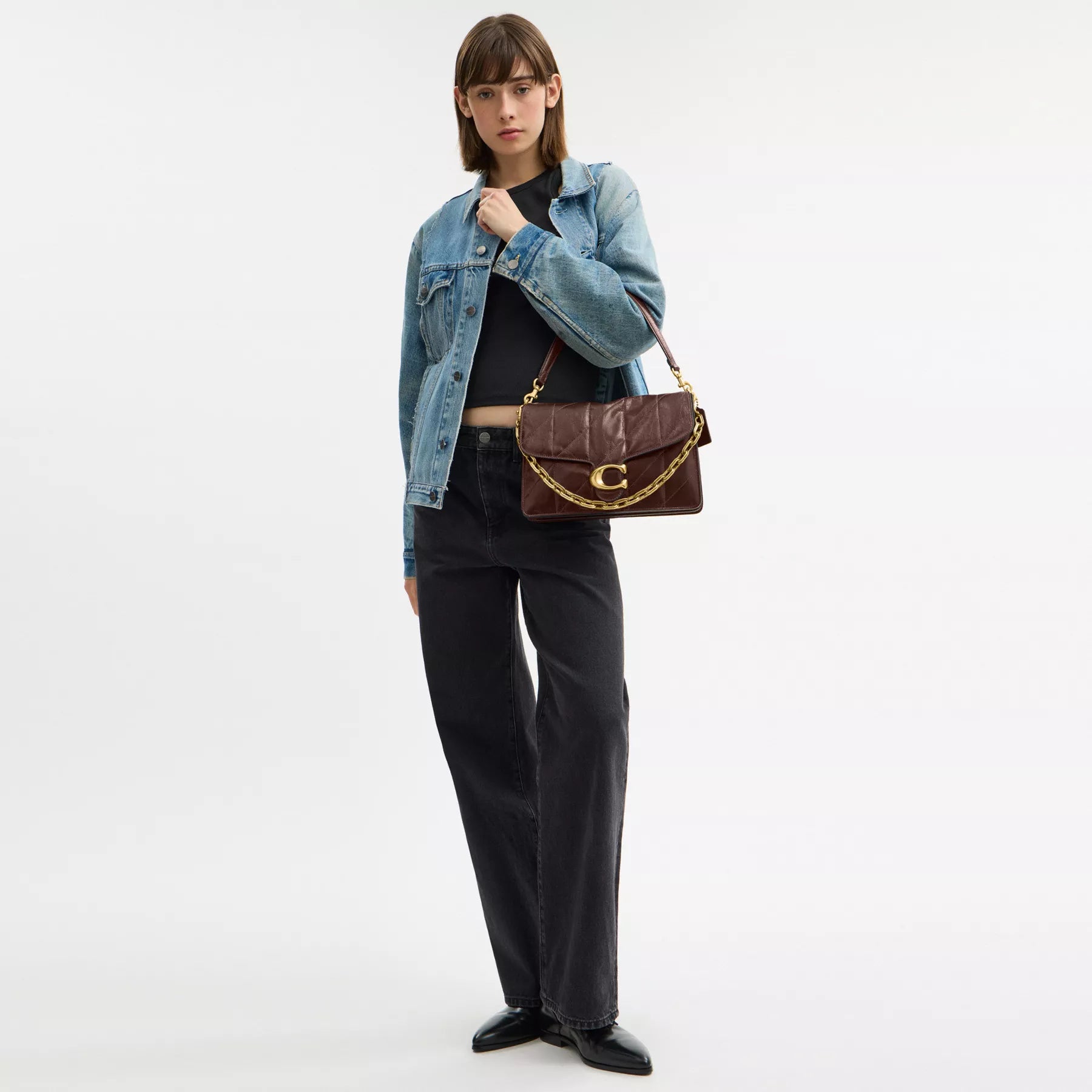 TABBY SHOULDER BAG 30 - MAPLE