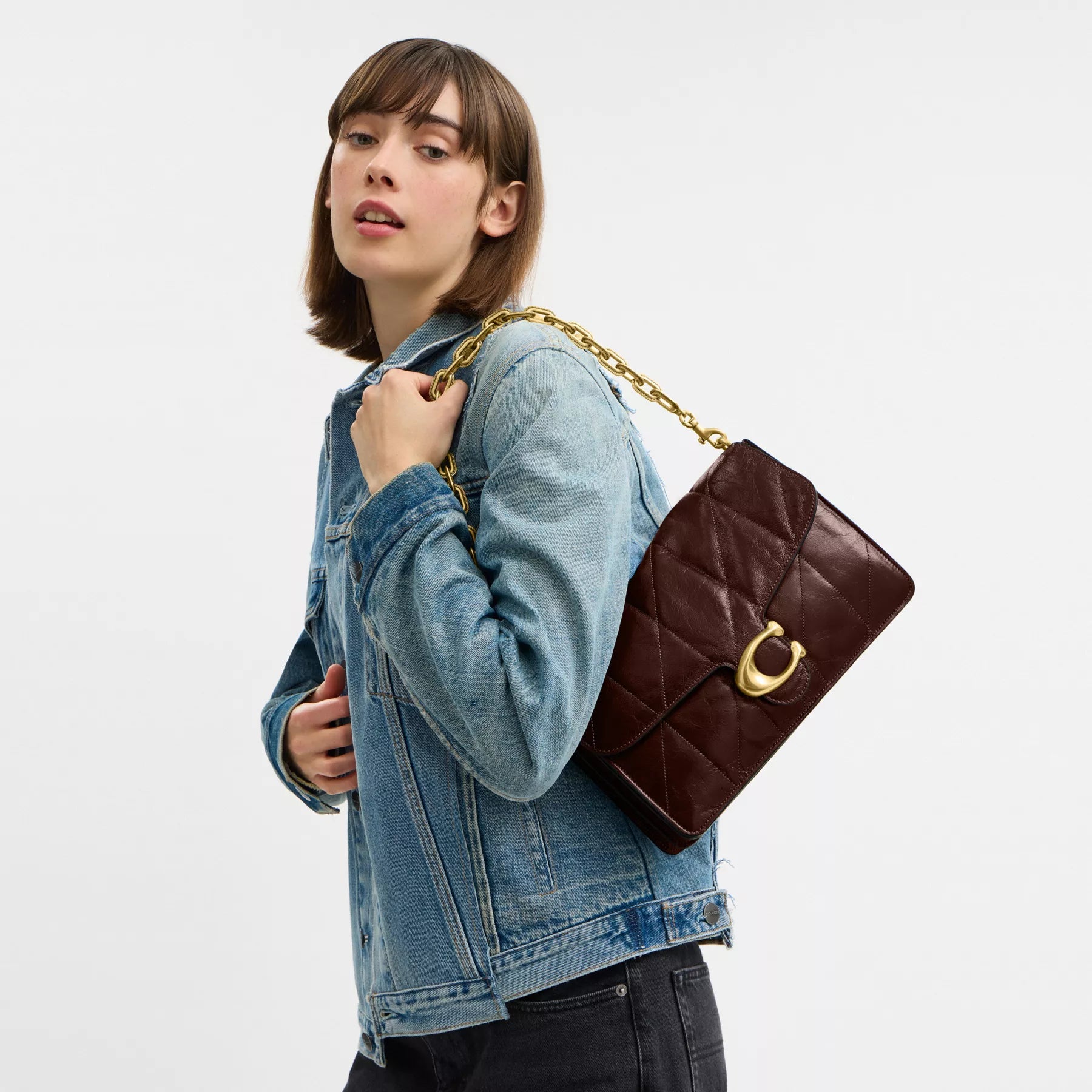 TABBY SHOULDER BAG 30 - MAPLE