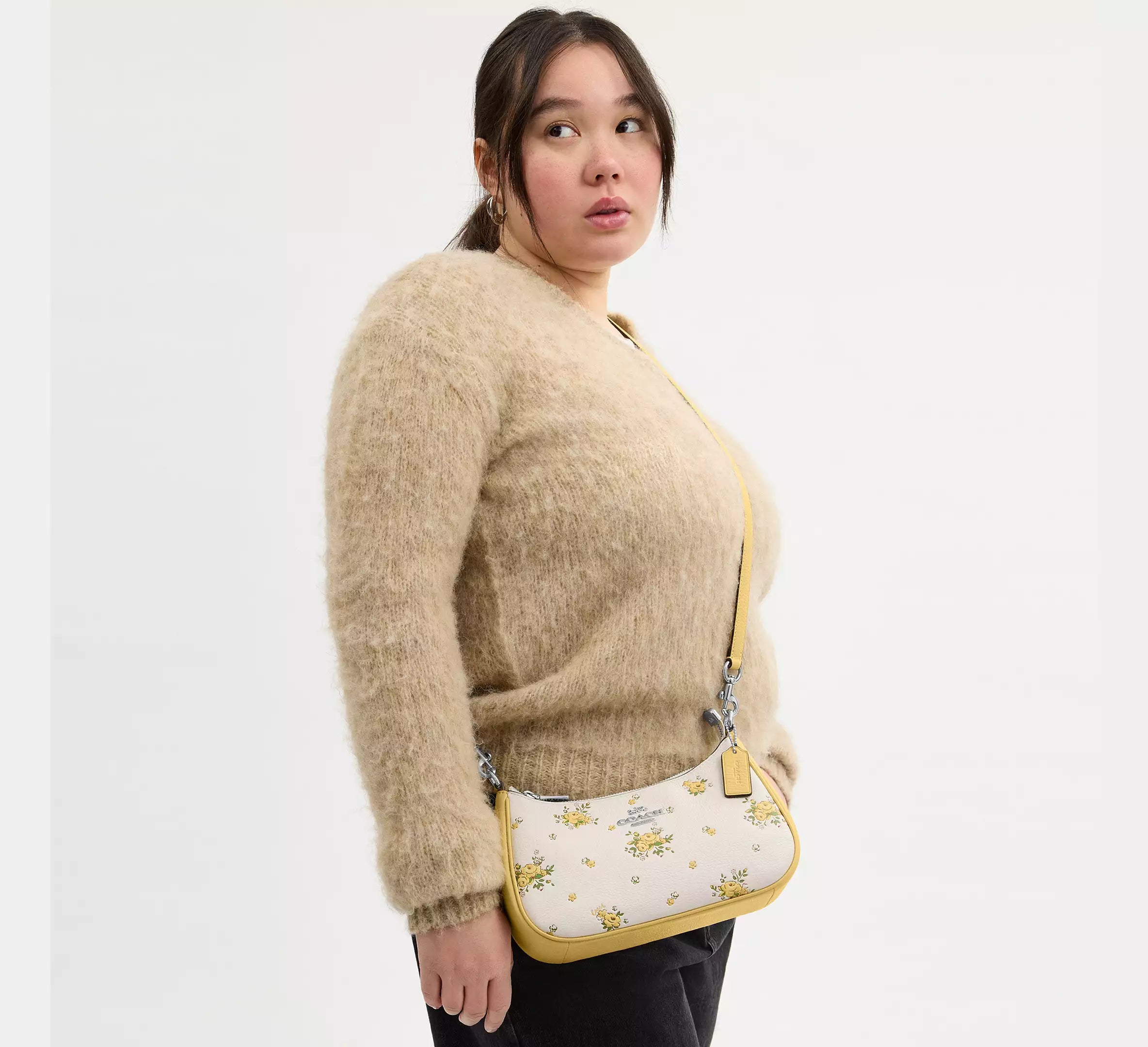 Teri Shoulder Bag With Floral Print