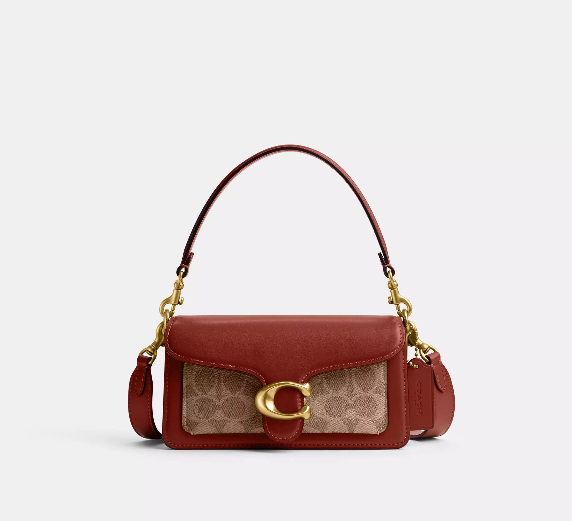 TABBY SHOULDER BAG 20 - RUST
