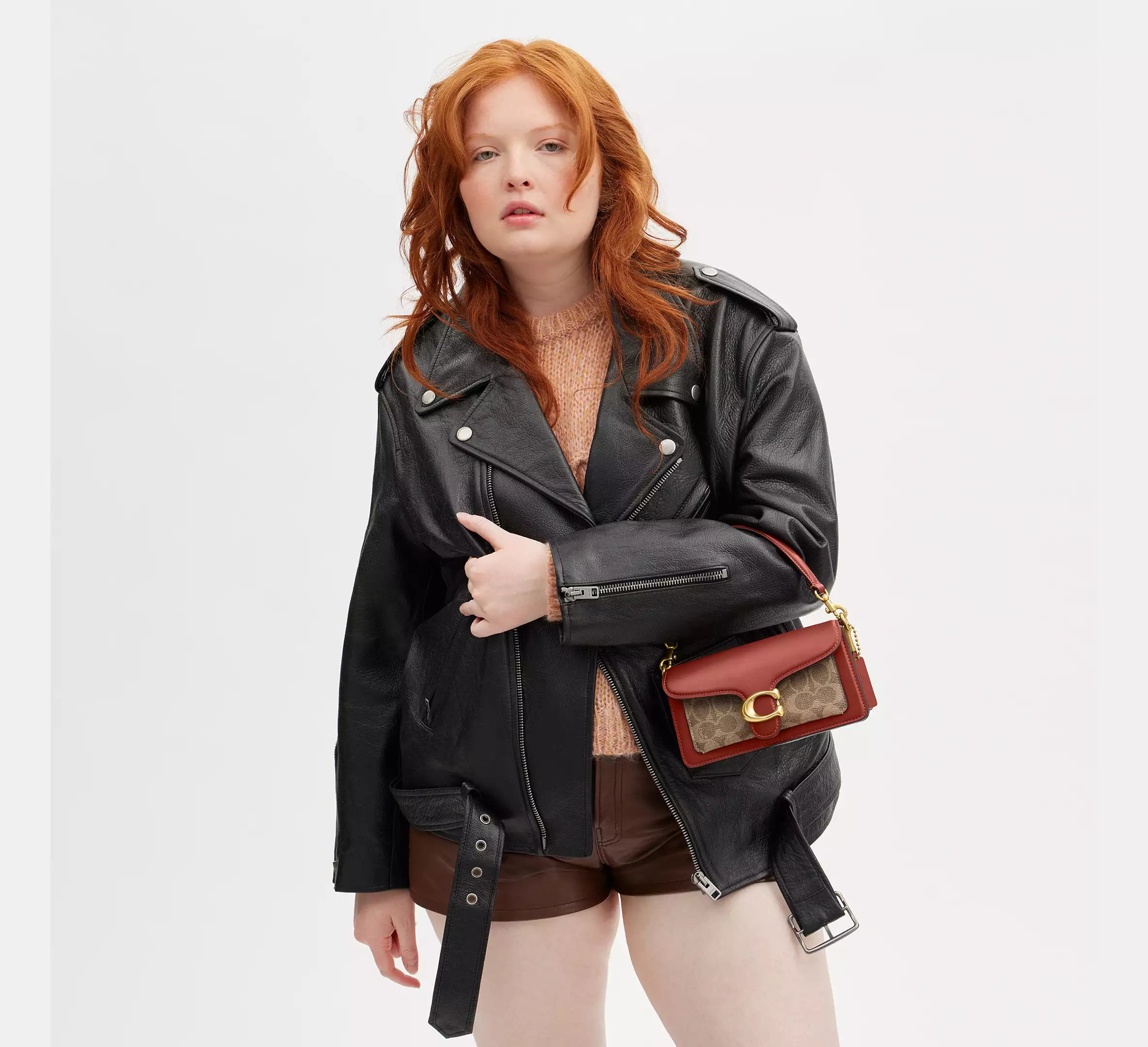 TABBY SHOULDER BAG 20 - RUST