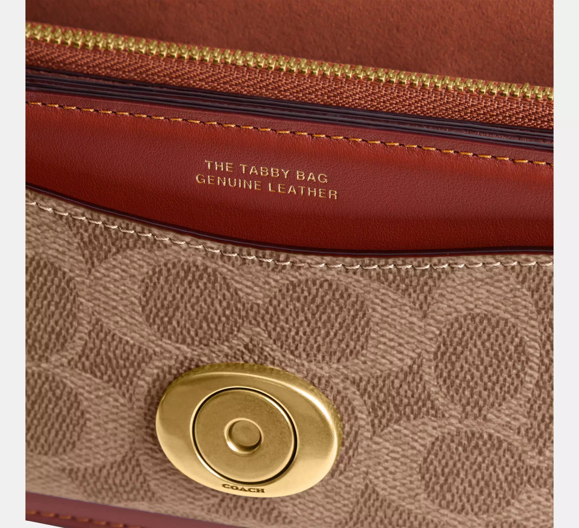 TABBY SHOULDER BAG 20 - RUST