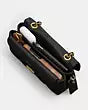 Tabby Shoulder Bag 20 With Pillow Quilting - Nappa leather/Brass/Black