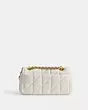 Tabby Shoulder Bag 20 With Pillow Quilting - Nappa leather/Brass/Chalk