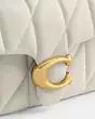 Tabby Shoulder Bag 20 With Pillow Quilting - Nappa leather/Brass/Chalk