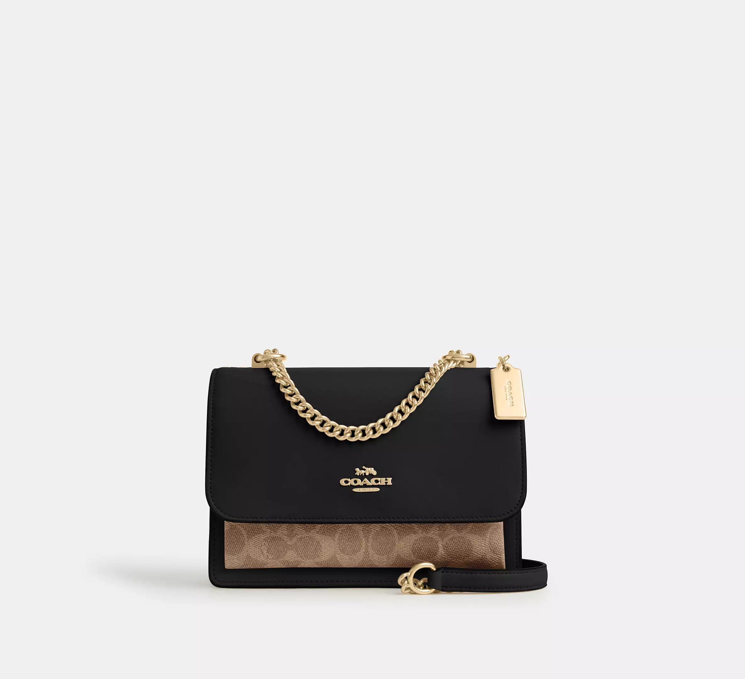 Klare Crossbody Bag In Signature Canvas - Black Multi