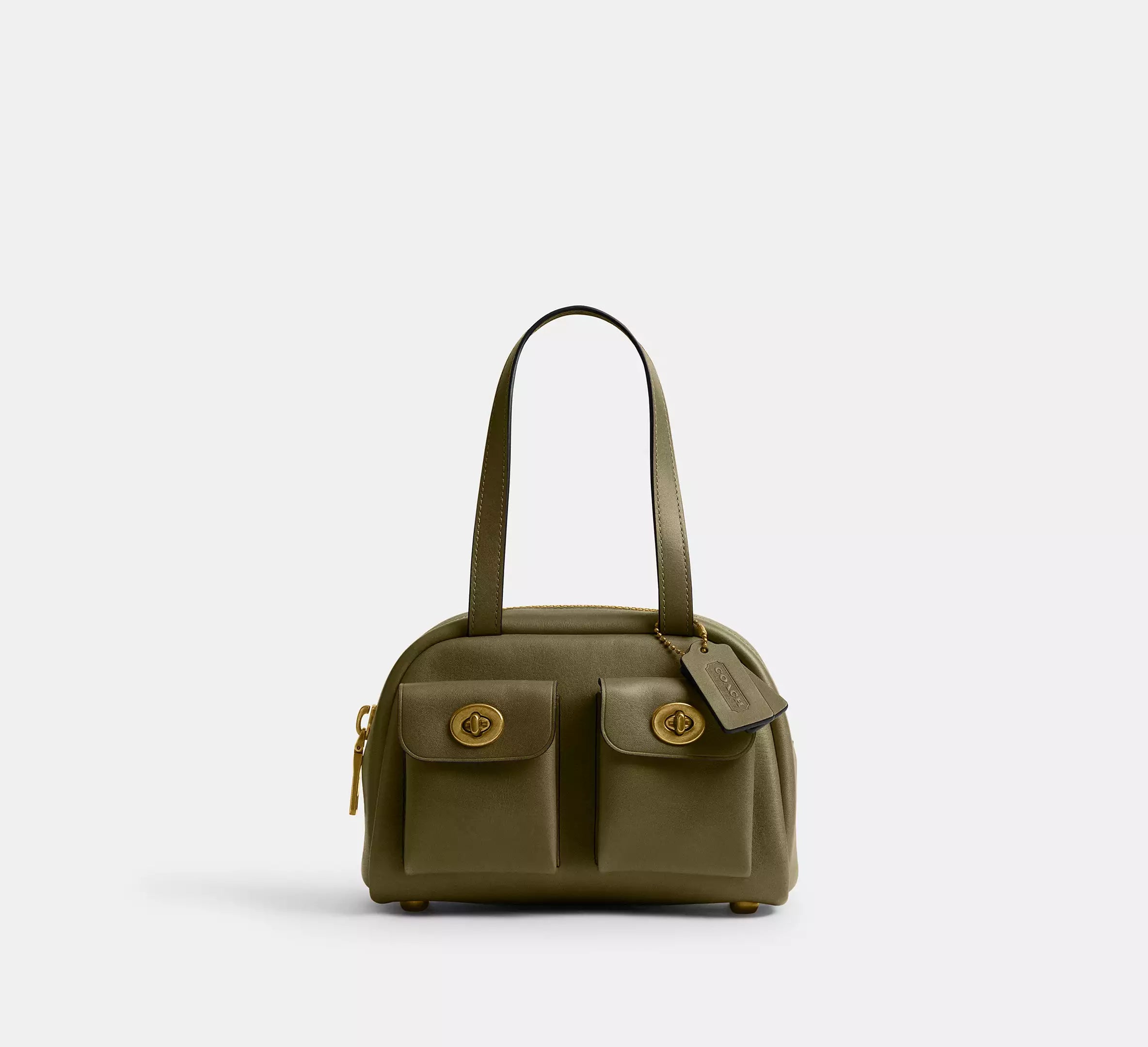 Twin Turnlock Bag 20 - Olive