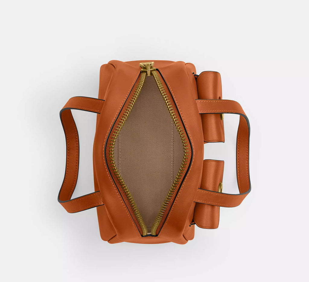 Twin Turnlock Bag 20 - Toffee