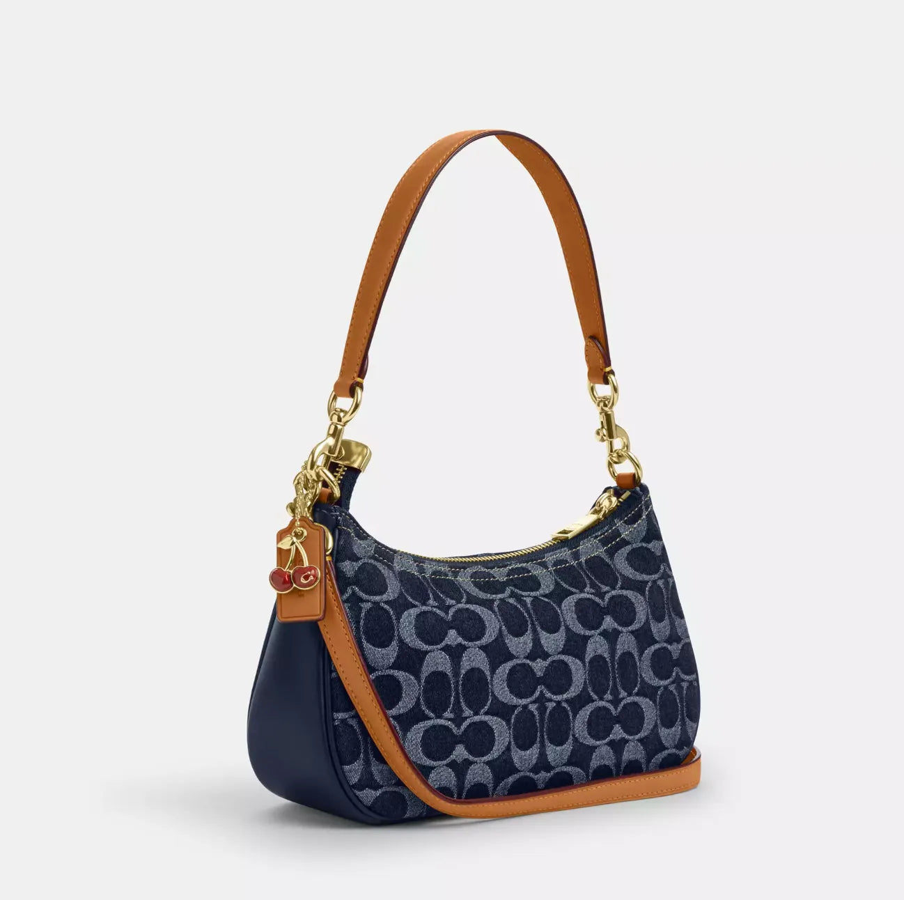 Coach Teri Shoulder Bag In Signature Denim