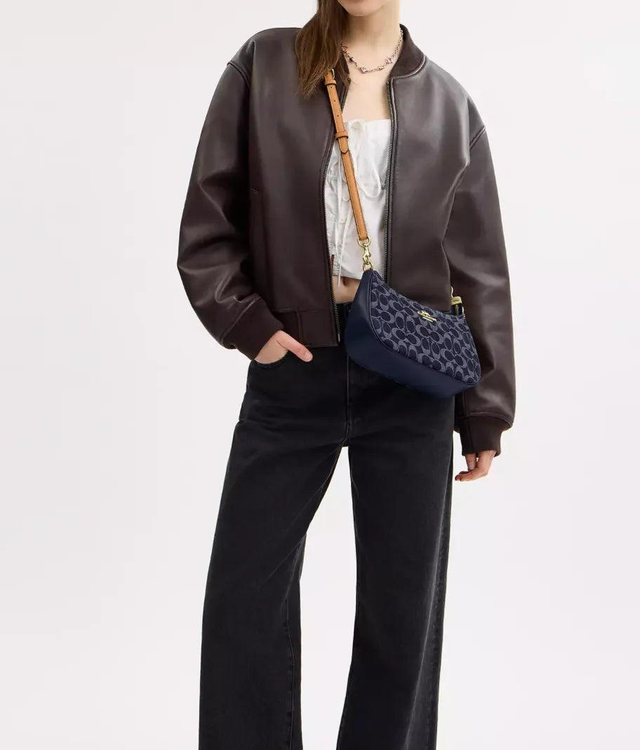 Coach Teri Shoulder Bag In Signature Denim