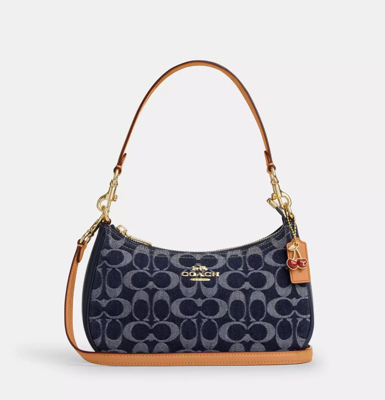Coach Teri Shoulder Bag In Signature Denim
