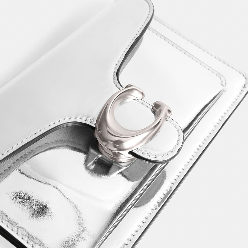 TABBY SHOULDER BAG 20 - SILVER