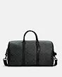 Venturer Bag In Signature Canvas - Gunmetal/Charcoal/Black