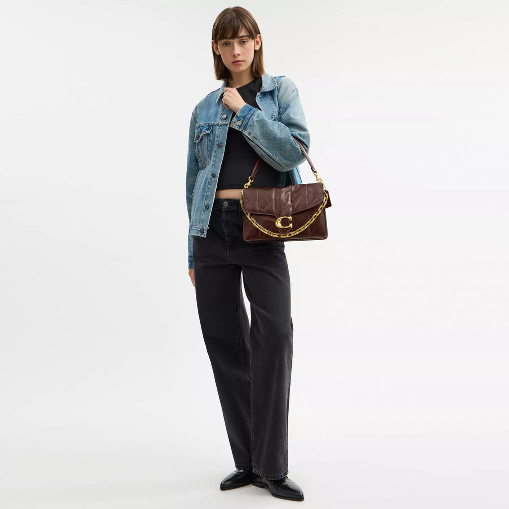 TABBY SHOULDER BAG 30 - MAPLE